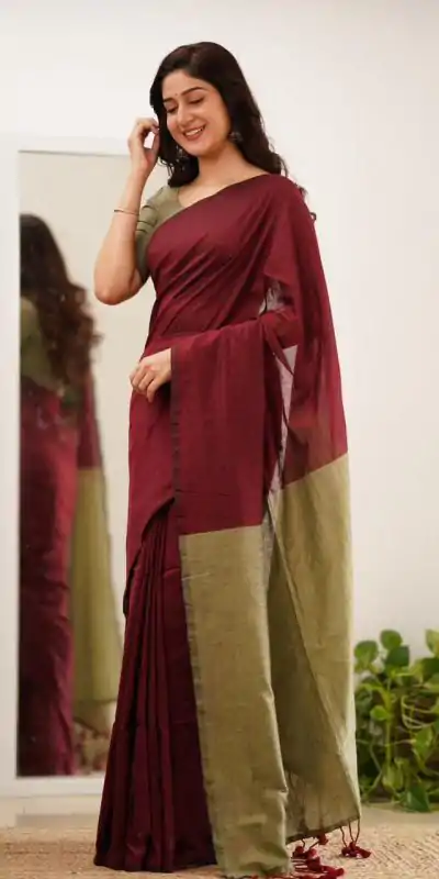 KPR 243 Maroon in Soft Lilian Slab Designer Work Saree .Wedding, Party, Festive, Events Available at ₹1349 only. Delivery 4-6 Working Days. Shop now. | Bollywood Sarees, Creative Sarees, Designer Sarees, Embroidered Sarees, Ethnic Saree, Modern Digital sarees, Party Wear Sarees, Sarees