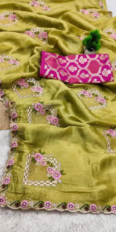 SC 239 Pink Georgette With Lace Work & Lace Border Saree . Wedding, Party, Festive, Events, Exclusive Offer ₹1599. Delivery 4-6 Working Days. Shop now. | Bollywood Sarees, Creative Sarees, Designer Sarees, Embroidered Sarees, Ethnic Saree, Modern Digital sarees, Party Wear Sarees, Sarees