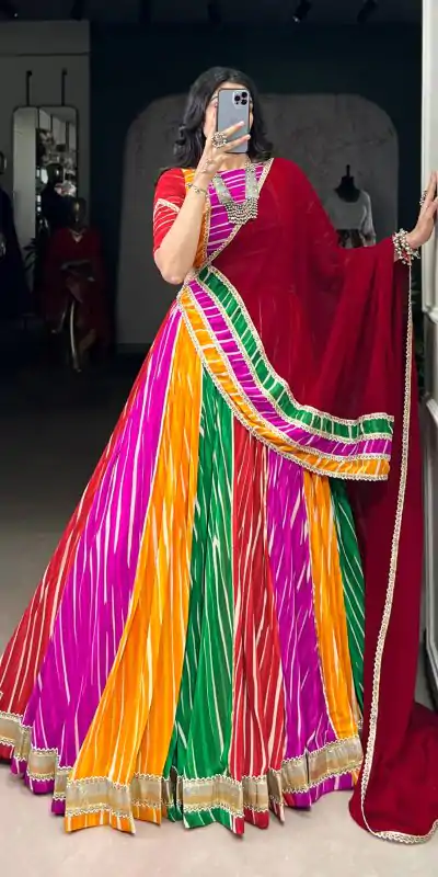 LNB 1688 Multi Color Georgette With Lace Work Lehenga Choli . Wedding, Party, Festive, Events, Best Price ₹3499. Delivery 4-6 Working Days. Shop now. | Bollywood Lehenga, Creative Lehenga, Designer Lehenga, Embroidered Lehenga, Lehenga, Party Wear Lehenga