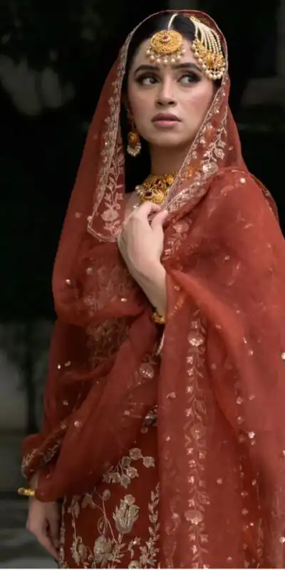 VLM 226 Orange Fox Georgette with Embroidery Work & Lace Work Salwar Suit . Festive Deal ₹2499. Delivery 4-6 Working Days. Shop now. | Jump Suits, Straight Suits, Casual Suits, Creative suits, Designer Suits, Palazzo Suits, Party Wear Suits, Patiala Suits, Salwar suit