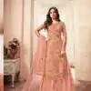 FC L.t 5401 Peach Color Jacquard Silk Georgette Diamond Sharara Suit Wedding, Party, Festive Expected Delivery 4-6 Working Days  @2999/- | Designer Suits, Jump Suits, Casual Suits, Creative suits, Palazzo Suits, Party Wear Suits, Patiala Suits, Salwar suit, Straight Suits