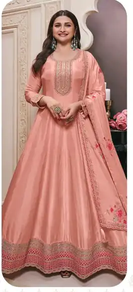 FC NAAZ 73051 Peach Vichitra Salwar Suit with Embroidery Work & Zari Work. Available at ₹3349 only. Delivery 4-6 Working Days. Shop now. | Designer Suits, Jump Suits, Casual Suits, Creative suits, Palazzo Suits, Party Wear Suits, Patiala Suits, Salwar suit, Straight Suits