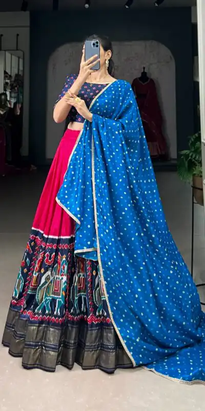 LNB 1623 Pink Dola Silk Lehenga Choli. erfect for Wedding, Party, Cultural Events, Reception, Bridal Wear – Get it for ₹1999. Delivery 4-6 Working Da | Designer Suits, Jump Suits, Casual Suits, Creative suits, Palazzo Suits, Party Wear Suits, Patiala Suits, Salwar suit, Straight Suits