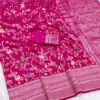MB 105 Pink in Color Khaddi Pashmina Lace Work & Zari Work Saree . Special Price ₹1999. Delivery 4-6 Working Days. Shop now. | Bollywood Sarees, Creative Sarees, Designer Sarees, Embroidered Sarees, Ethnic Saree, Modern Digital sarees, Party Wear Sarees, Sarees