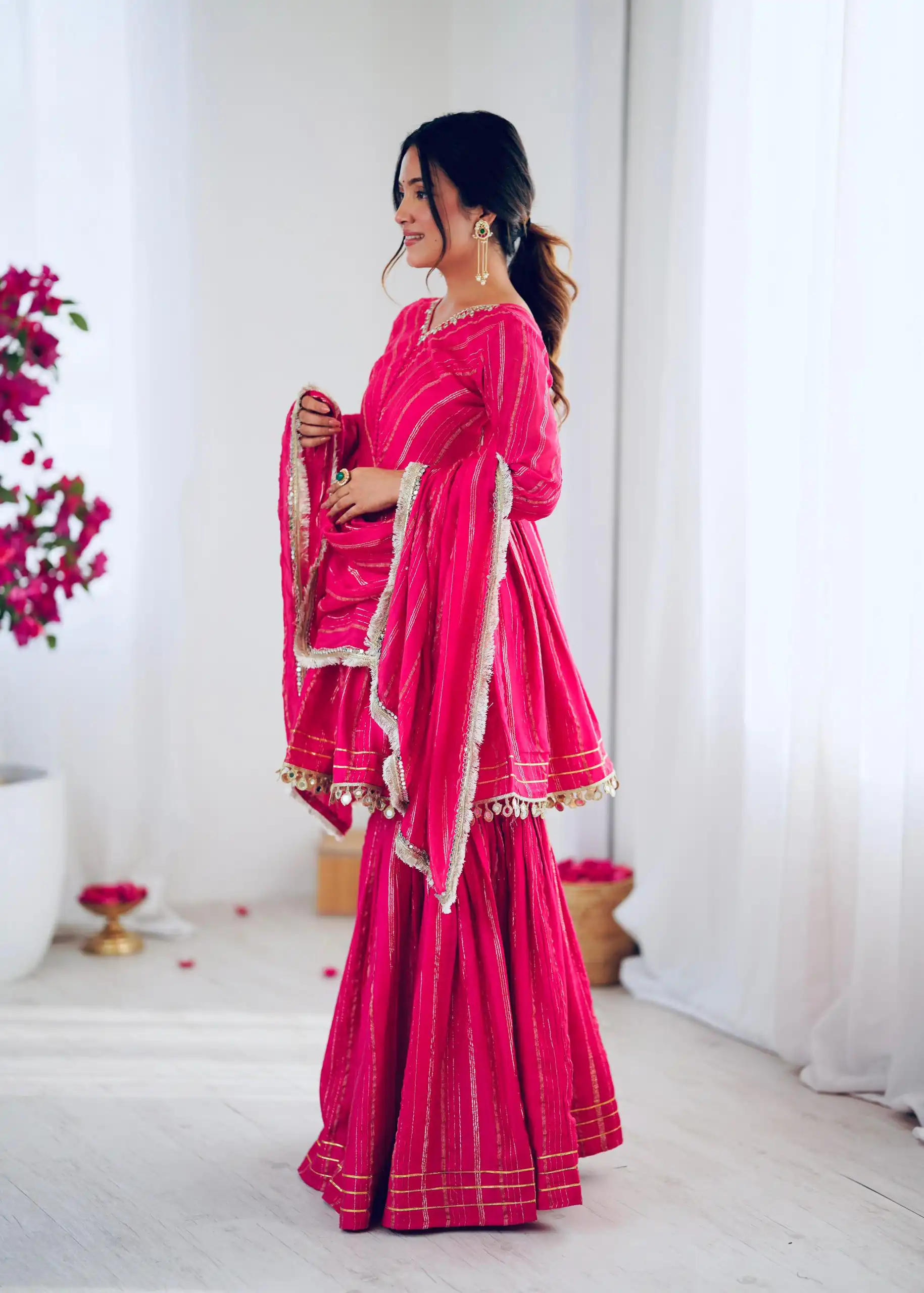 SRK 5300 Pink Mal Chanderi With Lace Work & Mirror Work Salwar Suit . Get it for ₹2099. Delivery 4-6 Working Days. Shop now. | Designer Suits, Jump Suits, Tops & Bottoms, Track Suits, Trendy Wear, Casual Suits, Creative suits, Palazzo Suits, Party Wear Suits, Patiala Suits, Salwar suit, Straight Suits