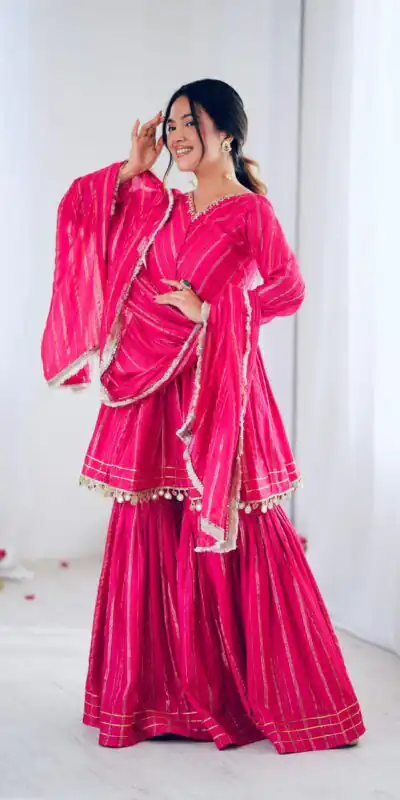 SRK 5300 Pink Mal Chanderi With Lace Work & Mirror Work Salwar Suit . Get it for ₹2099. Delivery 4-6 Working Days. Shop now. | Designer Suits, Jump Suits, Tops & Bottoms, Track Suits, Trendy Wear, Casual Suits, Creative suits, Palazzo Suits, Party Wear Suits, Patiala Suits, Salwar suit, Straight Suits