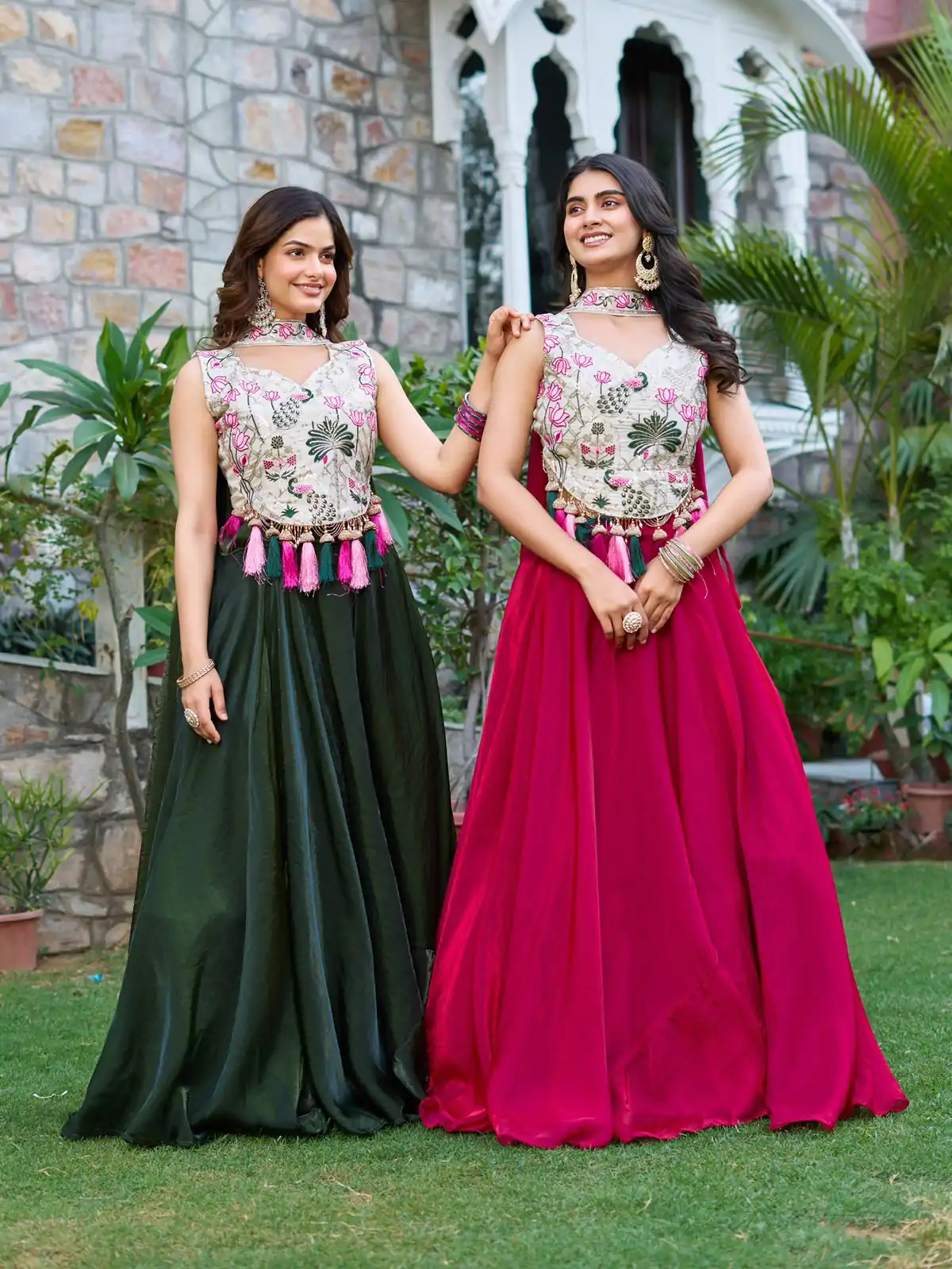 Ram 125 Pink in Pure simar tissue silk Embroidery Work Lehenga Choli . Exclusive Offer ₹2649. Delivery 4-6 Working Days. Shop now. | Bollywood Lehenga, Creative Lehenga, Designer Lehenga, Embroidered Lehenga, Lehenga, Party Wear Lehenga