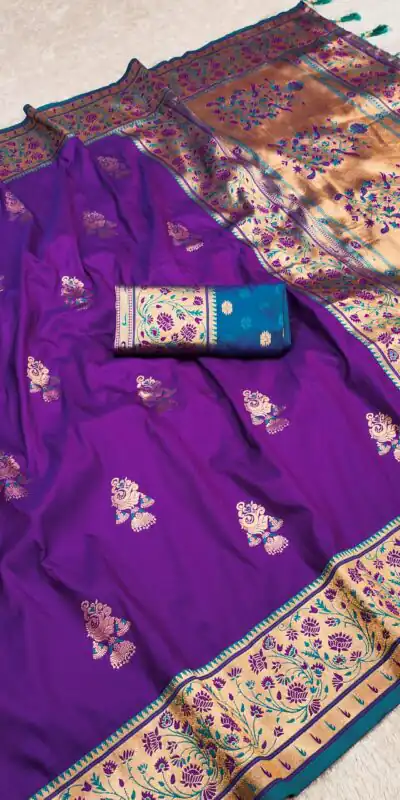 MB 28 Purple in Banarasi Silk Lace Work & Zari Work Saree . Wedding, Party, Festive, Events Festive Deal ₹2399. Delivery 4-6 Working Days. Shop now. | Bollywood Sarees, Creative Sarees, Designer Sarees, Embroidered Sarees, Ethnic Saree, Modern Digital sarees, Party Wear Sarees, Sarees