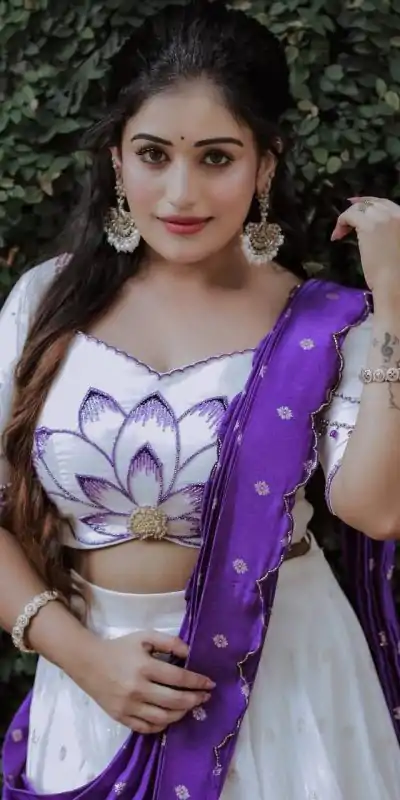 PC 500 Purple in Color Chinon Digital Print Lehenga Choli . Wedding, Party, Festive, Events Festive Deal ₹2449. Delivery 4-6 Working Days. Shop now. | Bollywood Lehenga, Creative Lehenga, Designer Lehenga, Embroidered Lehenga, Lehenga, Party Wear Lehenga