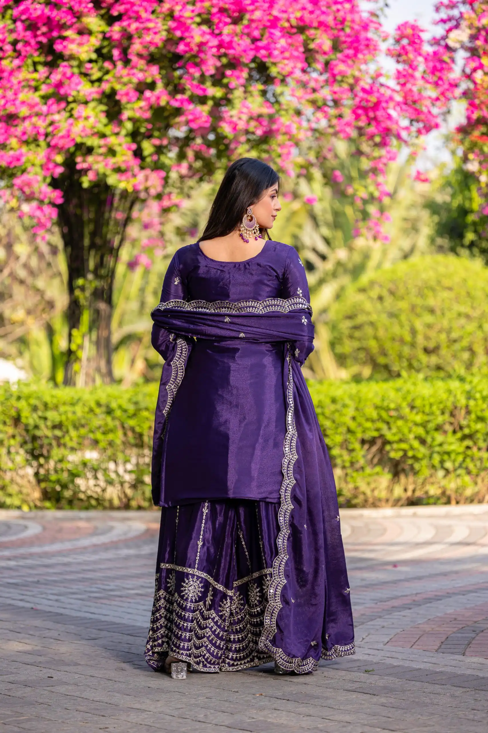 Ram 098 Purple Color Chinon Embroidery Work Salwar Suit in . Introductory Price ₹2549. Delivery 4-6 Working Days. Shop now. | Designer Suits, Jump Suits, Casual Suits, Creative suits, Palazzo Suits, Party Wear Suits, Patiala Suits, Salwar suit, Straight Suits