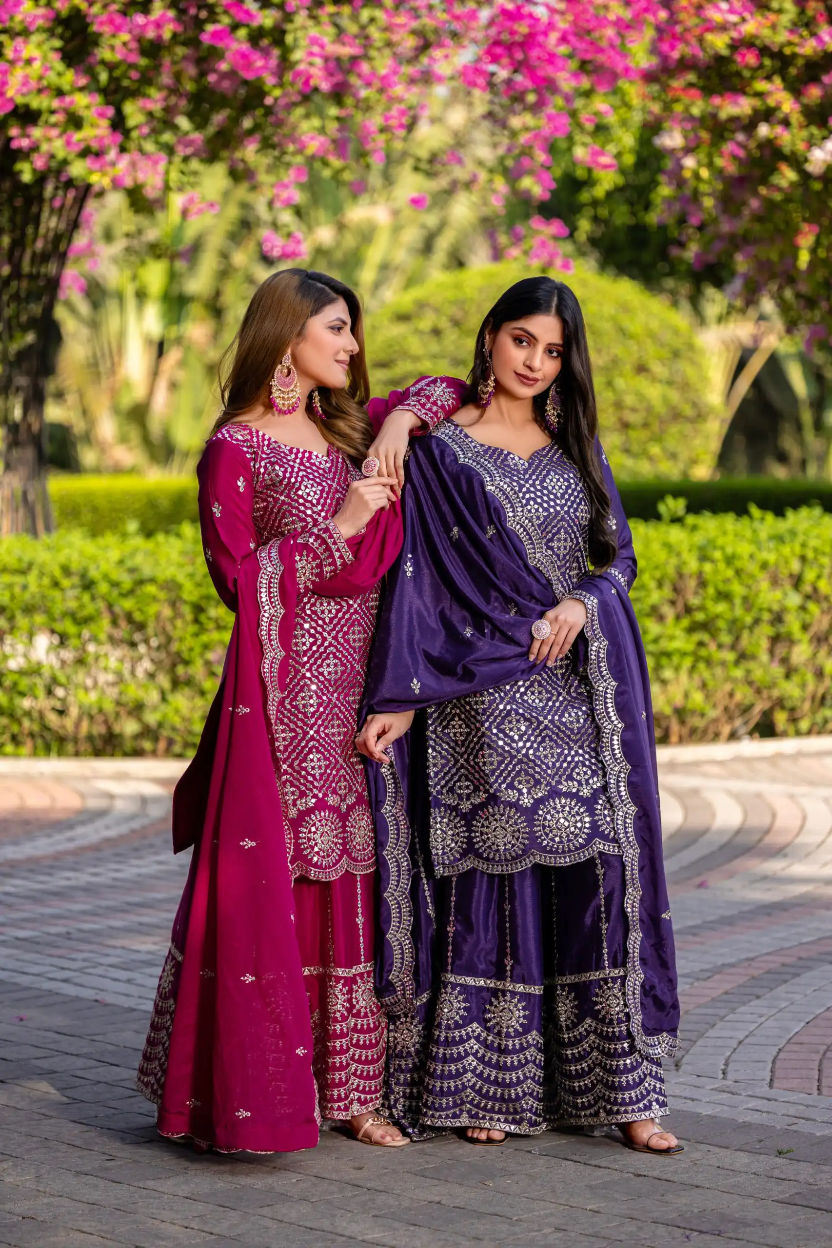 Ram 098 Purple Color Chinon Embroidery Work Salwar Suit in . Introductory Price ₹2549. Delivery 4-6 Working Days. Shop now. | Designer Suits, Jump Suits, Casual Suits, Creative suits, Palazzo Suits, Party Wear Suits, Patiala Suits, Salwar suit, Straight Suits
