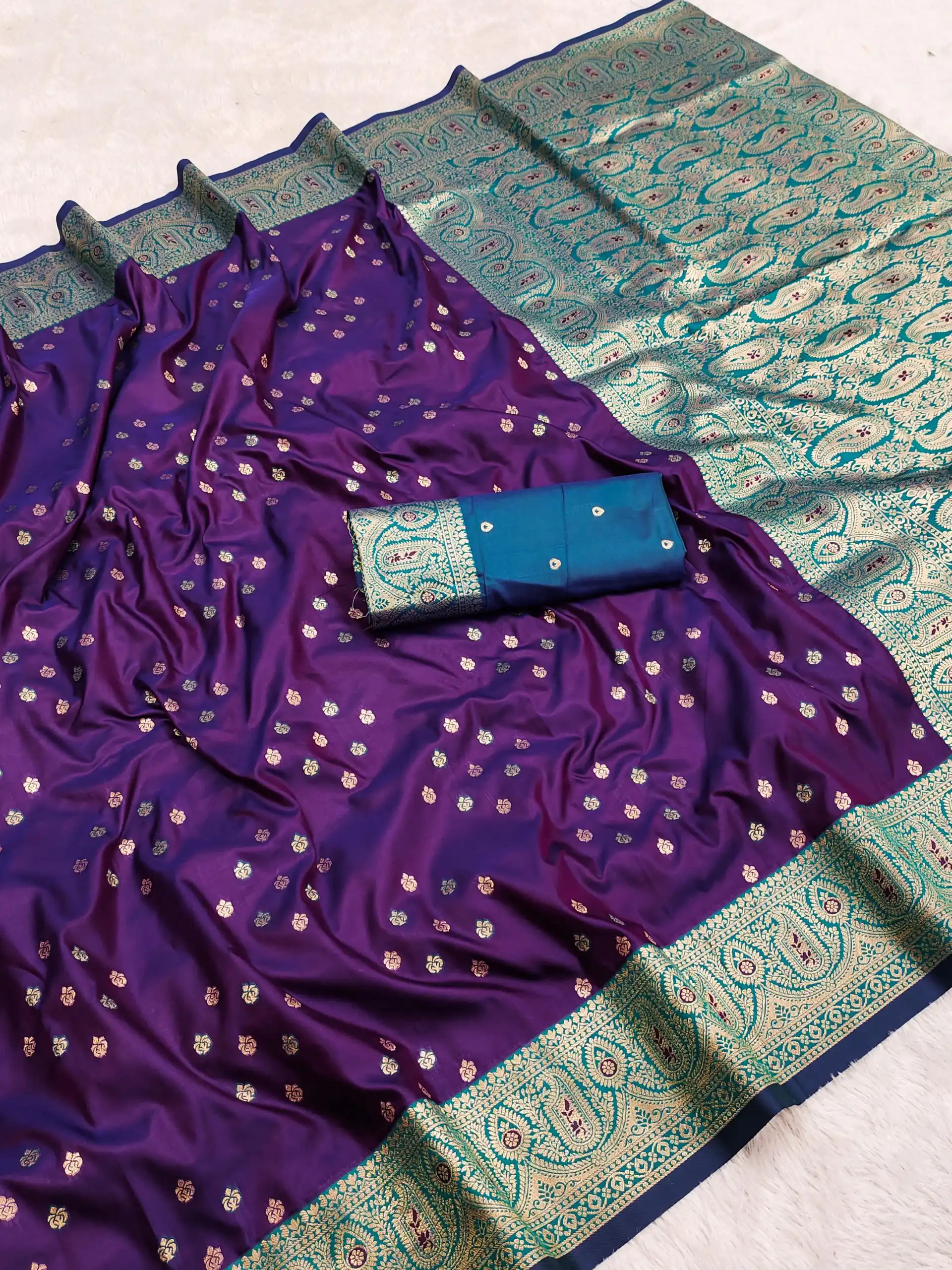 MB 3312-A Purple in Rich Banarasi Silk Zari Work & Lace Work Saree . Affordable Price ₹2049. Delivery 4-6 Working Days. Shop now. | Bollywood Sarees, Creative Sarees, Designer Sarees, Embroidered Sarees, Ethnic Saree, Modern Digital sarees, Party Wear Sarees, Sarees