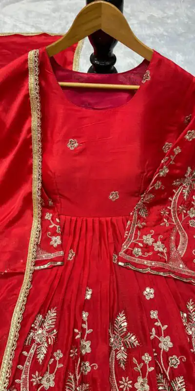 VLM 300 Red Chinon Silk with Lace Work & Embroidery Work Salwar Suit . Affordable Price ₹1899. Delivery 4-6 Working Days. Shop now. | Designer Suits, Jump Suits, Casual Suits, Creative suits, Palazzo Suits, Party Wear Suits, Patiala Suits, Salwar suit, Straight Suits