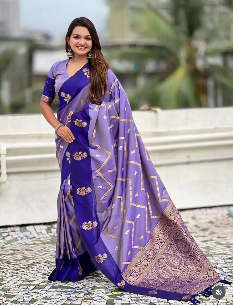 MS 543 Royal Blue Color Banarasi Silk Saree with Zari Work. Wedding, Party, Festive, Events, Available at ₹1649 only. Delivery 4-6 Working Days. Shop now. | Bollywood Sarees, Creative Sarees, Designer Sarees, Embroidered Sarees, Ethnic Saree, Modern Digital sarees, Party Wear Sarees, Sarees
