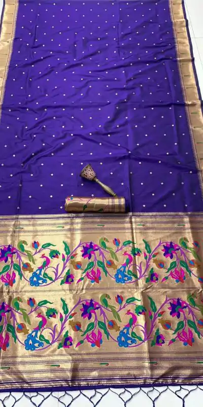 MS 530 Royal Blue Banarasi Silk Saree. Perfect for Wedding, Party, Family Gatherings, Ethnic Day, Eid – Affordable Price ₹1649. Delivery 4-6 Working Days | Bollywood Sarees, Creative Sarees, Designer Sarees, Embroidered Sarees, Ethnic Saree, Modern Digital sarees, Party Wear Sarees, Sarees