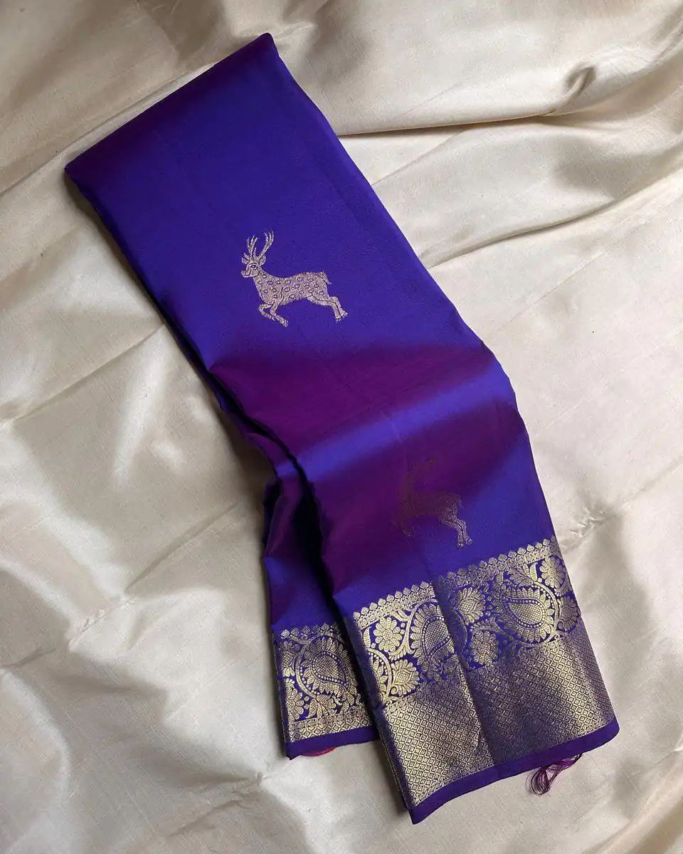 KPR 239 Royal Blue Soft Lichi Silk Saree Perfect for Wedding, Party, Haldi, Onam, Pooja – . Special Price ₹1499. Delivery 4-6 Working Days. Shop now. | Bollywood Sarees, Creative Sarees, Designer Sarees, Embroidered Sarees, Ethnic Saree, Modern Digital sarees, Party Wear Sarees, Sarees