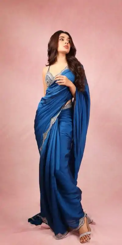 BT 420 Royal Blue Color Vichitra Silk With Embroidery Work & Sequins Work Saree . Get it for ₹1799. Delivery 4-6 Working Days. Shop now. | Bollywood Sarees, Creative Sarees, Designer Sarees, Embroidered Sarees, Ethnic Saree, Modern Digital sarees, Party Wear Sarees, Sarees