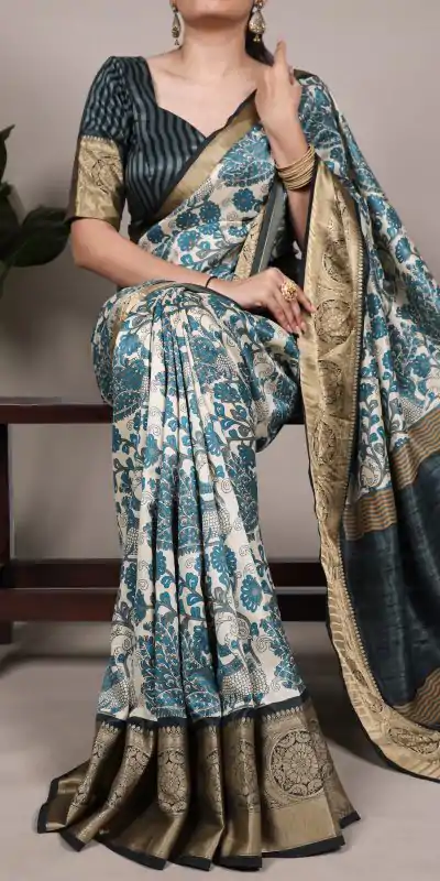 YNF 7050 Sky Blue Color Tasar Silk with Lace Border & Lace Work Saree . Best Price ₹1749. Delivery 4-6 Working Days. Shop now. | Bollywood Sarees, Creative Sarees, Designer Sarees, Embroidered Sarees, Ethnic Saree, Modern Digital sarees, Party Wear Sarees, Sarees