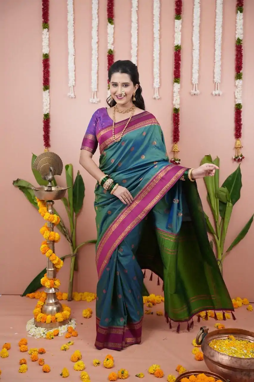 MS 536 Teal Color Banarasi Silk Saree with Zari Work. Wedding, Party, Festive, Events, Available at ₹1699 only. Delivery 4-6 Working Days. Shop now. | Bollywood Sarees, Creative Sarees, Designer Sarees, Embroidered Sarees, Ethnic Saree, Modern Digital sarees, Party Wear Sarees, Sarees