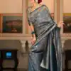 KPR 231 Teal Soft Lichi Silk Saree with Designer Work. Wedding, Party, Festive, Events, Festive Deal ₹1449. Delivery 4-6 Working Days. Shop now. | Bollywood Sarees, Creative Sarees, Designer Sarees, Embroidered Sarees, Ethnic Saree, Modern Digital sarees, Party Wear Sarees, Sarees