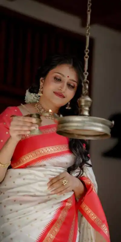 KPR 240 White in Color Soft Lichi Silk Lace Work & Lace Border Saree . Now at just ₹1449. Delivery 4-6 Working Days. Shop now. | Bollywood Sarees, Creative Sarees, Designer Sarees, Embroidered Sarees, Ethnic Saree, Modern Digital sarees, Party Wear Sarees, Sarees