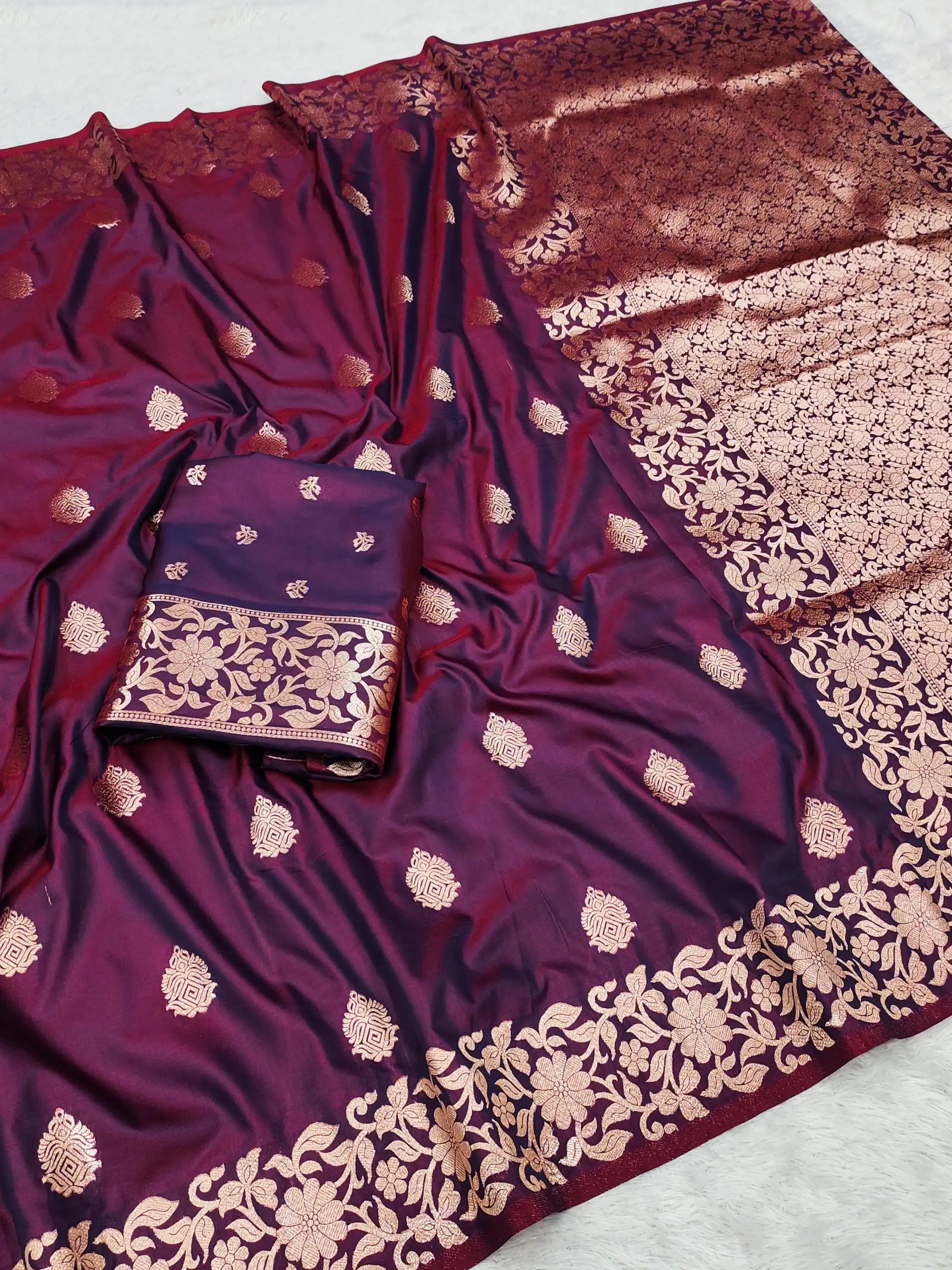 MB 1133 Wine in Banarasi Silk Lace Work & Zari Work Saree . Introductory Price ₹1849. Delivery 4-6 Working Days. Shop now. | Bollywood Sarees, Creative Sarees, Designer Sarees, Embroidered Sarees, Ethnic Saree, Modern Digital sarees, Party Wear Sarees, Sarees