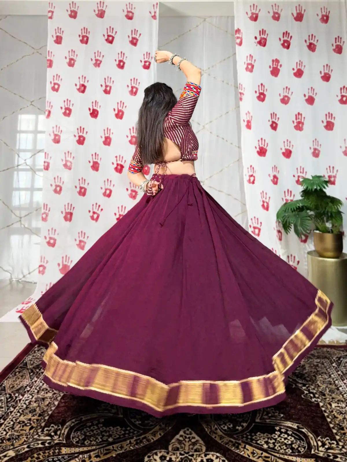 LNB 1747 Wine Pure Chanderi Lehenga Choli Perfect for Wedding, Party, Housewarming, Pongal, Sangeet –. Festive Deal ₹2499. Delivery 4-6 Working Days. | Bollywood Lehenga, Creative Lehenga, Designer Lehenga, Embroidered Lehenga, Lehenga, Party Wear Lehenga