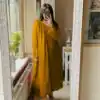 LG 2002 Yellow Georgette With Embroidery Work Salwar Suit . Wedding, Party, Festive, Events, Affordable Price ₹1999. Delivery 4-6 Working Days. Shop now. | Designer Suits, Jump Suits, Tops & Bottoms, Track Suits, Trendy Wear, Casual Suits, Creative suits, Palazzo Suits, Party Wear Suits, Patiala Suits, Salwar suit, Straight Suits