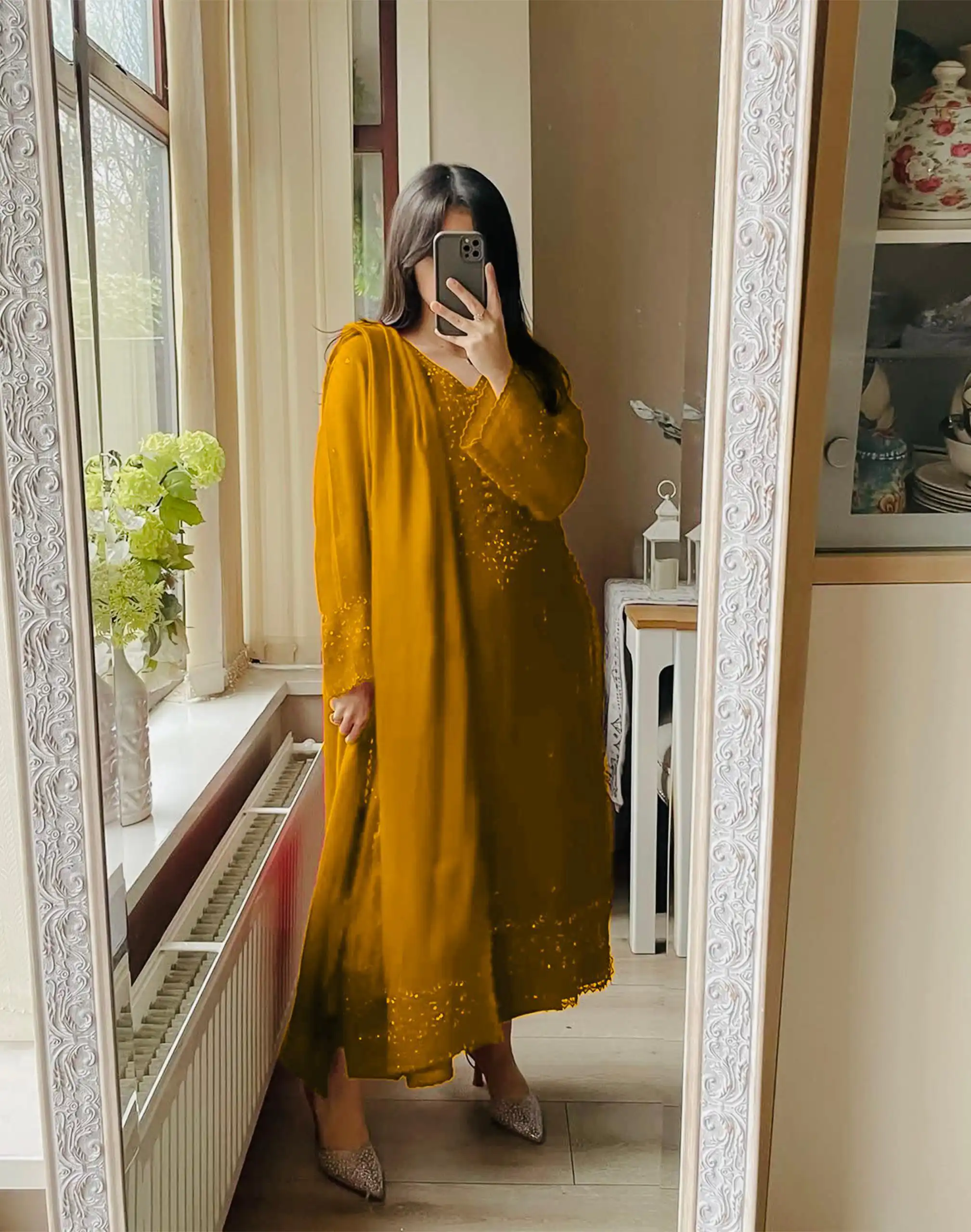 LG 2002 Yellow Georgette With Embroidery Work Salwar Suit . Wedding, Party, Festive, Events, Affordable Price ₹1999. Delivery 4-6 Working Days. Shop now. | Designer Suits, Jump Suits, Tops & Bottoms, Track Suits, Trendy Wear, Casual Suits, Creative suits, Palazzo Suits, Party Wear Suits, Patiala Suits, Salwar suit, Straight Suits