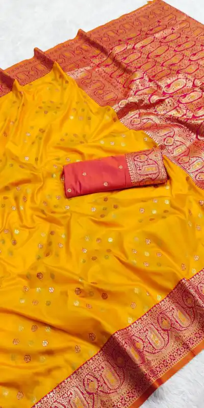 MB 3312-A Yellow in Rich Banarasi Silk Zari Work & Lace Work Saree . Affordable Price ₹2049. Delivery 4-6 Working Days. Shop now. | Bollywood Sarees, Creative Sarees, Designer Sarees, Embroidered Sarees, Ethnic Saree, Modern Digital sarees, Party Wear Sarees, Sarees