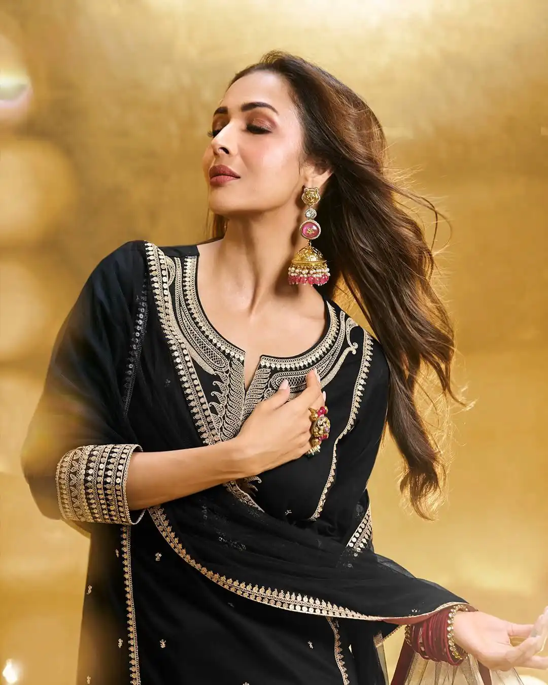 KF 1708 Black Faux Georgette Salwar Suit with Embroidery Work. Available at ₹1999 only. Delivery 4-6 Working Days. Shop now. | Designer Suits, Jump Suits, Tops & Bottoms, Track Suits, Trendy Wear, Casual Suits, Creative suits, Palazzo Suits, Party Wear Suits, Patiala Suits, Salwar suit, Straight Suits