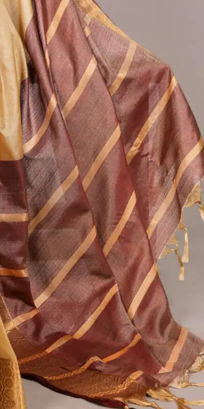 YNF 7408 Cream Color Poly Cotton Saree With Zari Work. Wedding, Party, Festive, Events, Affordable Price ₹1399. Delivery 4-6 Working Days. Shop now. | Bollywood Sarees, Creative Sarees, Designer Sarees, Embroidered Sarees, Ethnic Saree, Modern Digital sarees, Party Wear Sarees, Sarees