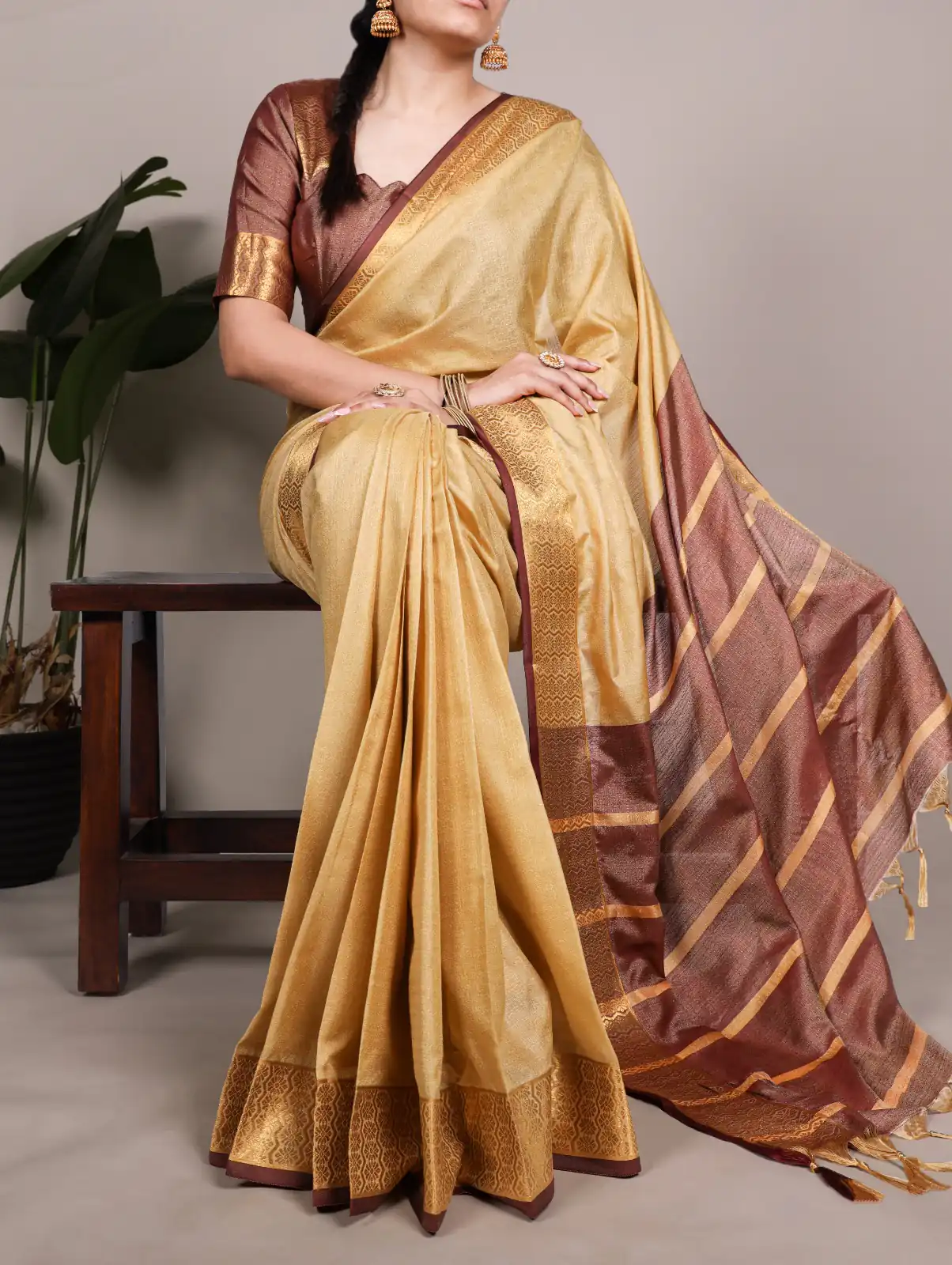 YNF 7408 Cream Color Poly Cotton Saree With Zari Work. Wedding, Party, Festive, Events, Affordable Price ₹1399. Delivery 4-6 Working Days. Shop now. | Bollywood Sarees, Creative Sarees, Designer Sarees, Embroidered Sarees, Ethnic Saree, Modern Digital sarees, Party Wear Sarees, Sarees