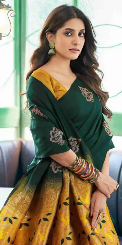 KPR 243 Royal Blue in Soft Lilian Slab Designer Work Saree .Wedding, Party, Festive, Events Available at ₹1349 only. Delivery 4-6 Working Days. Shop now. | Bollywood Sarees, Creative Sarees, Designer Sarees, Embroidered Sarees, Ethnic Saree, Modern Digital sarees, Party Wear Sarees, Sarees