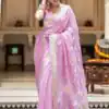 KPR 190 Lavender Soft Lichi Silk Jacquard Work Saree with Designer Work Wedding, Party, Festive, Events, Deal ₹1399. Delivery 4-6 Working Days. Shop now. | Bollywood Sarees, Creative Sarees, Designer Sarees, Embroidered Sarees, Ethnic Saree, Modern Digital sarees, Party Wear Sarees, Sarees