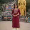 INLI Batu Caves Maroon Rayon Kurti Perfect for Wedding, Party, Diwali, Anniversary, Family Gatherings – . Introductory Price ₹1499. Delivery 4-6 Workin | Bollywood Kurti, Creative Kurtis, Designer Kurti, Kurti, Party Wear Kurti, Selfie Kurti