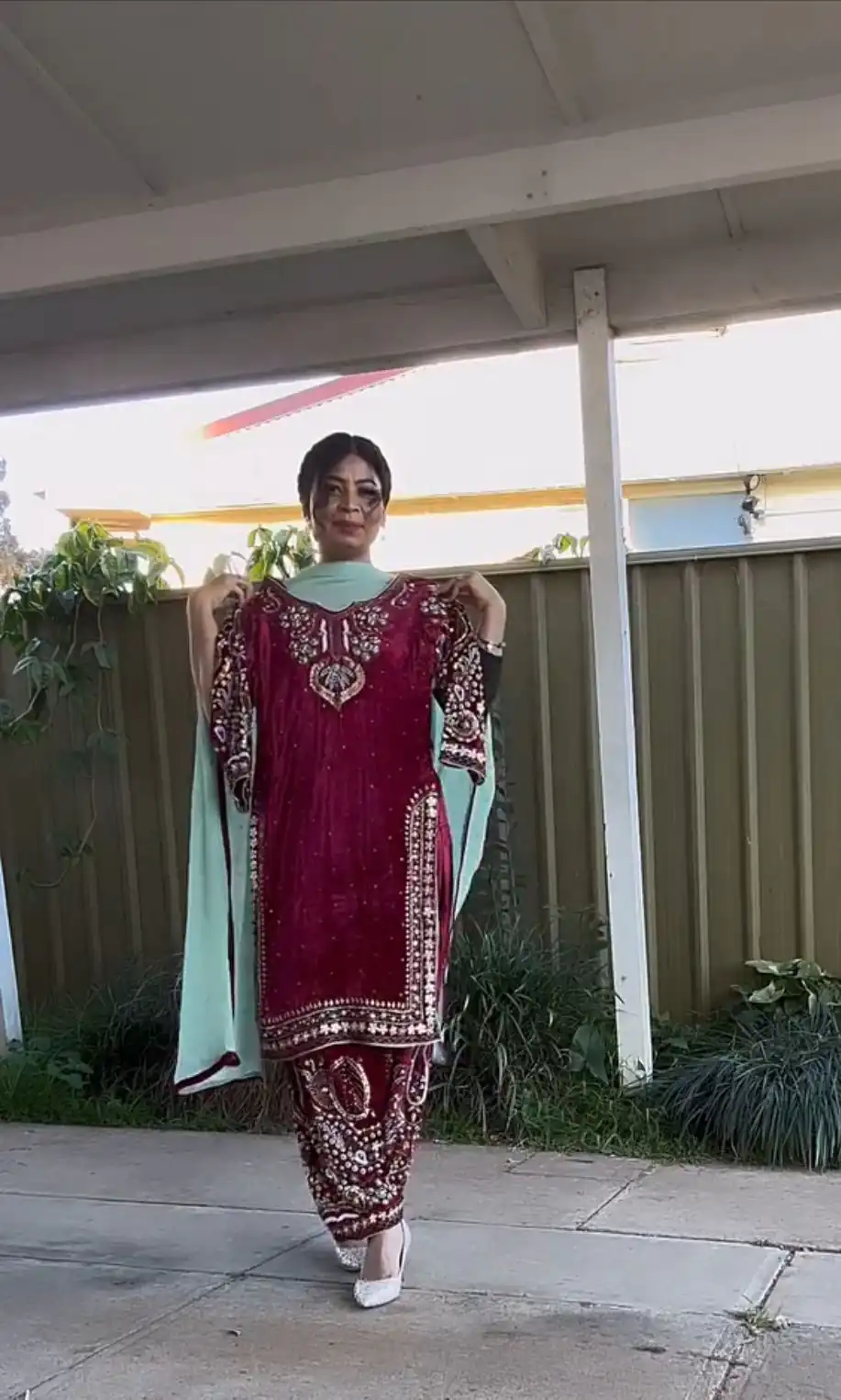 BE 189 Maroon Viscos Velvet Salwar Suit with Embroidery Work. Available at ₹2149 only. Delivery 4-6 Working Days. Shop now. | Designer Suits, Jump Suits, Casual Suits, Creative suits, Palazzo Suits, Party Wear Suits, Patiala Suits, Salwar suit, Straight Suits