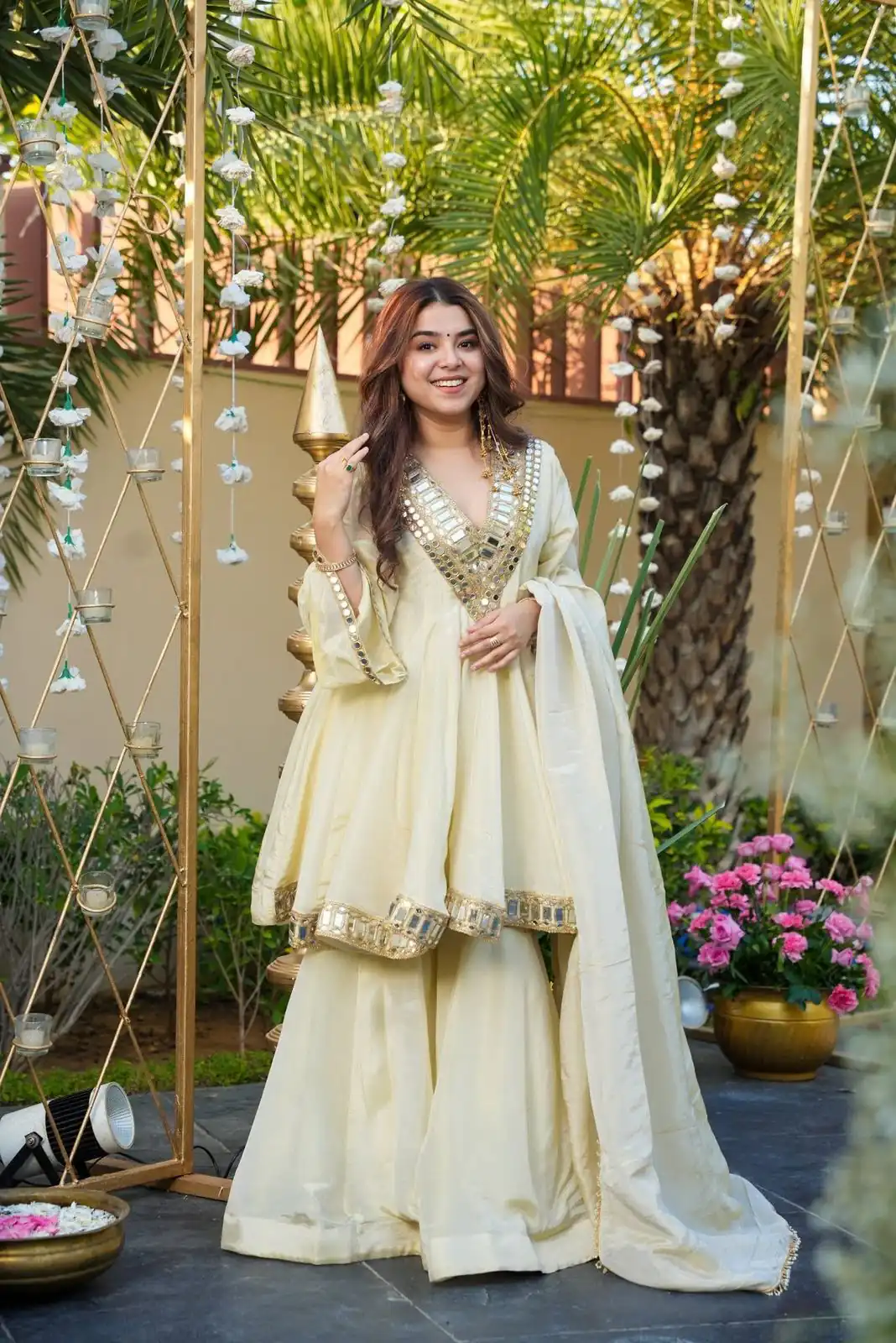 VLM 306 Off White Cosmos Silk Salwar Suit Perfect for Wedding, Party, Ethnic Day, Anniversary, Pooja – . Exclusive Offer ₹2549. Delivery 4-6 Worki | Designer Suits, Jump Suits, Tops & Bottoms, Track Suits, Trendy Wear, Casual Suits, Creative suits, Palazzo Suits, Party Wear Suits, Patiala Suits, Salwar suit, Straight Suits