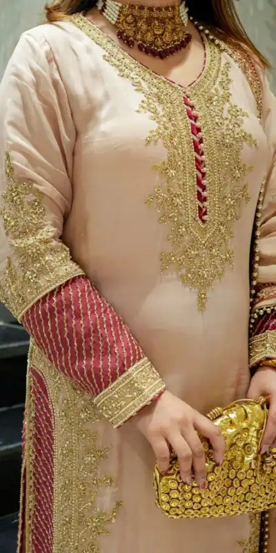 VLM 298 Peach Chinon Silk Salwar Suit Perfect for Wedding, Party, Holi, Onam, Karwa Chauth – . Get it for ₹2149. Delivery 4-6 Working Days. Shop now. | Designer Suits, Jump Suits, Tops & Bottoms, Track Suits, Trendy Wear, Casual Suits, Creative suits, Palazzo Suits, Party Wear Suits, Patiala Suits, Salwar suit, Straight Suits