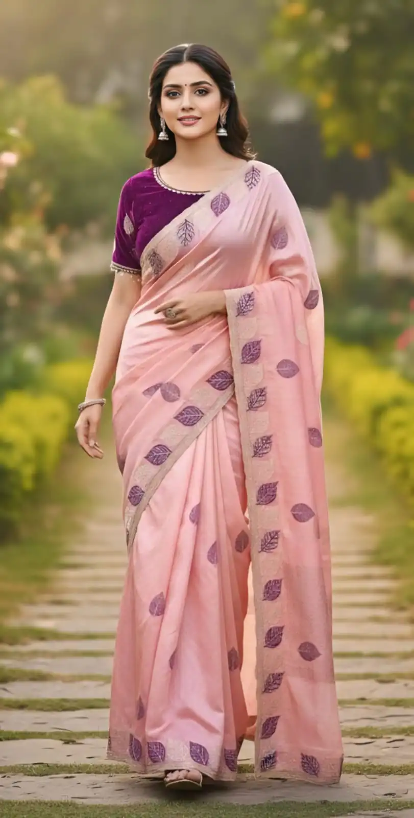SC 1005 Peach in Soft fandy Silk Embroidery Work & Lace Work Saree . Available at ₹2499 only. Delivery 4-6 Working Days. Shop now. | Bollywood Sarees, Creative Sarees, Designer Sarees, Embroidered Sarees, Ethnic Saree, Modern Digital sarees, Party Wear Sarees, Sarees