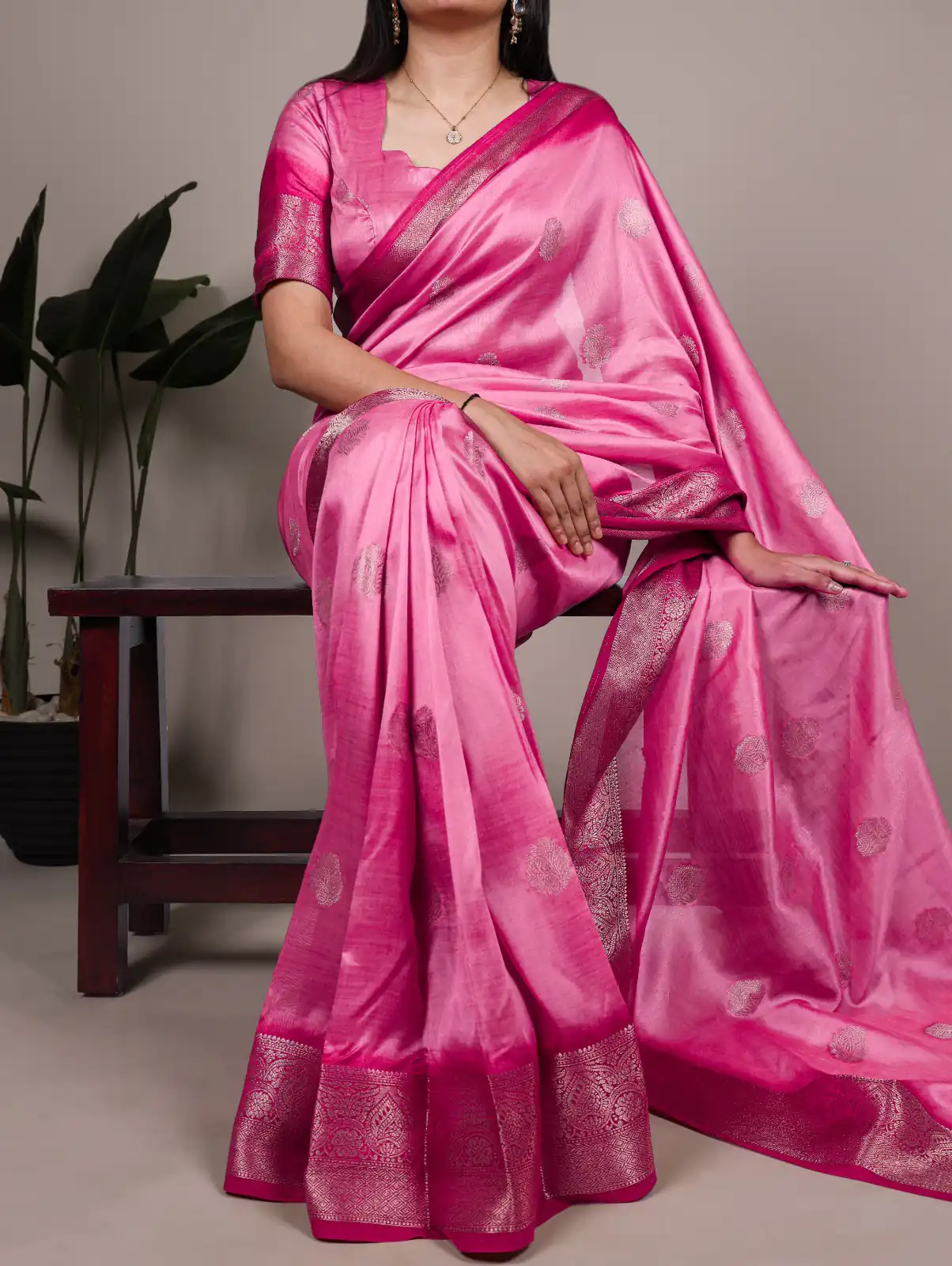 YNF 7909 Pink in Rumali Silk Zari Work Saree . Wedding, Party, Festive, Events Now at just ₹1549. Delivery 4-6 Working Days. Shop now. | Bollywood Sarees, Creative Sarees, Designer Sarees, Embroidered Sarees, Ethnic Saree, Modern Digital sarees, Party Wear Sarees, Sarees