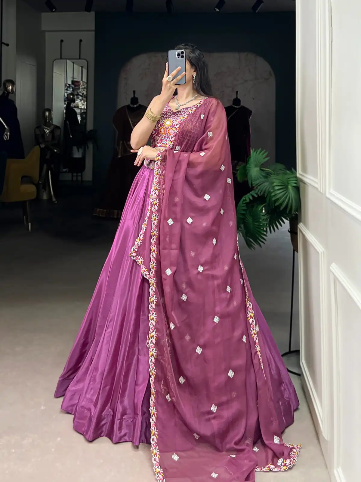 LNB 1446 Pink Silk Crepe Sequins Work & Embroidery Work Lehenga Choli in . Affordable Price ₹2999. Delivery 4-6 Working Days. Shop now. | Bollywood Lehenga, Creative Lehenga, Designer Lehenga, Embroidered Lehenga, Lehenga, Party Wear Lehenga