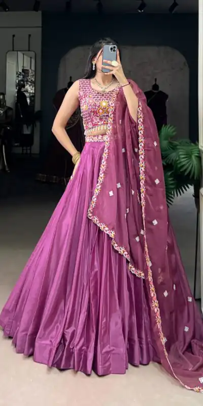 LNB 1446 Pink Silk Crepe Sequins Work & Embroidery Work Lehenga Choli in . Affordable Price ₹2999. Delivery 4-6 Working Days. Shop now. | Bollywood Lehenga, Creative Lehenga, Designer Lehenga, Embroidered Lehenga, Lehenga, Party Wear Lehenga