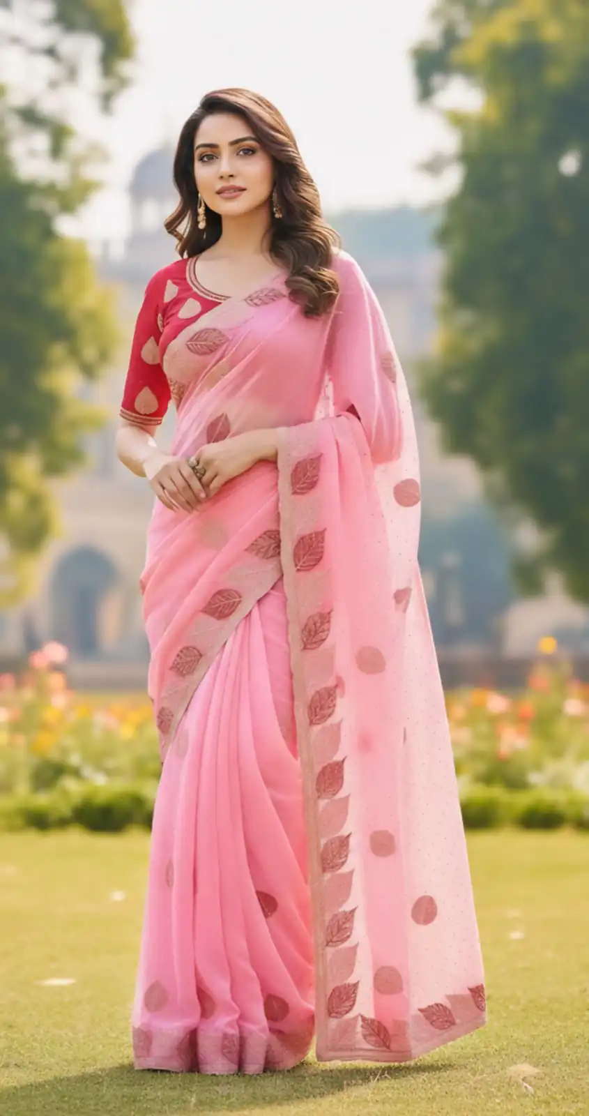 SC 1005 Pink in Soft fandy Silk Embroidery Work & Lace Work Saree . Available at ₹2499 only. Delivery 4-6 Working Days. Shop now. | Bollywood Sarees, Creative Sarees, Designer Sarees, Embroidered Sarees, Ethnic Saree, Modern Digital sarees, Party Wear Sarees, Sarees
