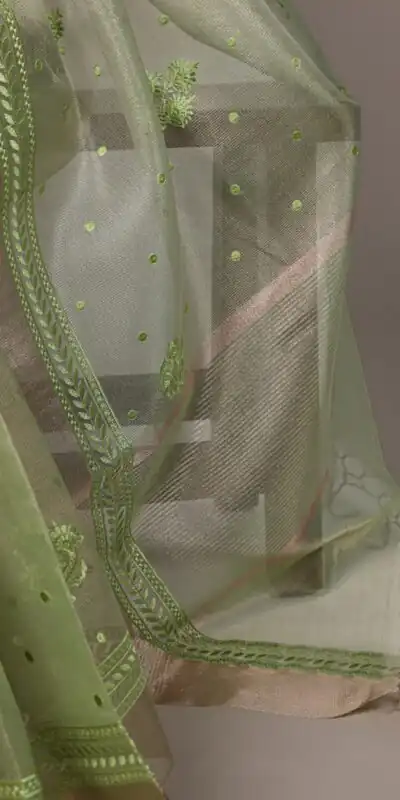 YNF 7402 Pista Color Poly Shimmer Saree with Embroidery Work. Wedding, Party, Festive Festive Deal ₹2499. Delivery 4-6 Working Days. Shop now. | Bollywood Sarees, Creative Sarees, Designer Sarees, Embroidered Sarees, Ethnic Saree, Modern Digital sarees, Party Wear Sarees, Sarees