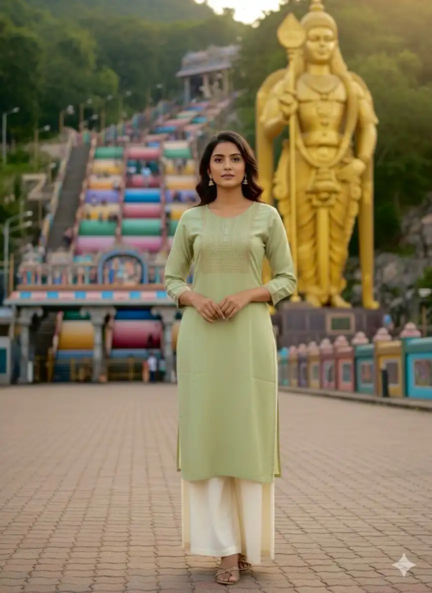 INLI Batu Caves Pista Rayon Kurti Perfect for Wedding, Party, Diwali, Anniversary, Family Gatherings – . Introductory Price ₹1499. Delivery 4-6 Workin | Bollywood Kurti, Creative Kurtis, Designer Kurti, Kurti, Party Wear Kurti, Selfie Kurti