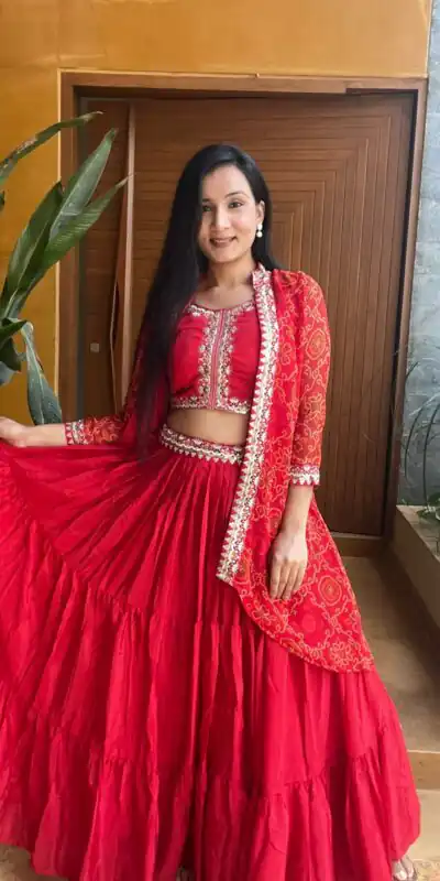 Ram 009 Red Chinon Lehenga Choli Perfect for Wedding, Party, Lohri, Reception, Anniversary – . Special Price ₹1999. Delivery 4-6 Working Days. Shop no | Bollywood Lehenga, Creative Lehenga, Designer Lehenga, Embroidered Lehenga, Lehenga, Party Wear Lehenga