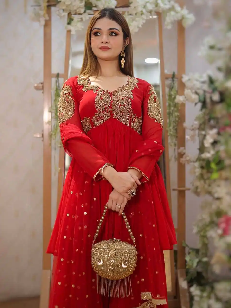 BT 5006 Red Fox Georgette Salwar Suit with Sequins Work & Embroidery Work. Best Price ₹1999. Delivery 4-6 Working Days. Shop now. | Designer Suits, Jump Suits, Tops & Bottoms, Track Suits, Trendy Wear, Casual Suits, Creative suits, Palazzo Suits, Party Wear Suits, Patiala Suits, Salwar suit, Straight Suits
