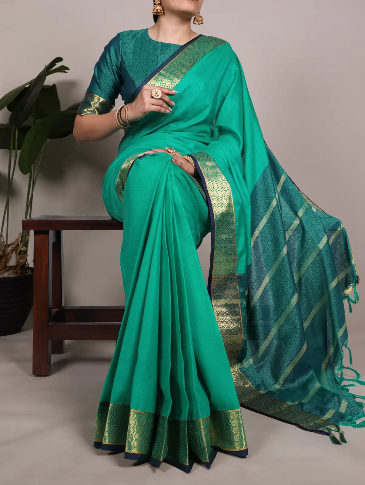 YNF 7408 Sea Green Color Poly Cotton Saree With Zari Work. Wedding, Party, Festive, Events, Affordable Price ₹1399. Delivery 4-6 Working Days. Shop now. | Bollywood Sarees, Creative Sarees, Designer Sarees, Embroidered Sarees, Ethnic Saree, Modern Digital sarees, Party Wear Sarees, Sarees