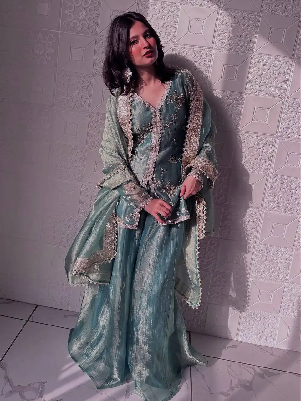 BT 5009 Sky Blue Fandy Silk Salwar Suit Perfect for Wedding, Party, Bridal Wear, Family Gatherings, Engagement – . Exclusive Offer ₹2499. Delivery | Designer Suits, Jump Suits, Tops & Bottoms, Track Suits, Trendy Wear, Casual Suits, Creative suits, Palazzo Suits, Party Wear Suits, Patiala Suits, Salwar suit, Straight Suits